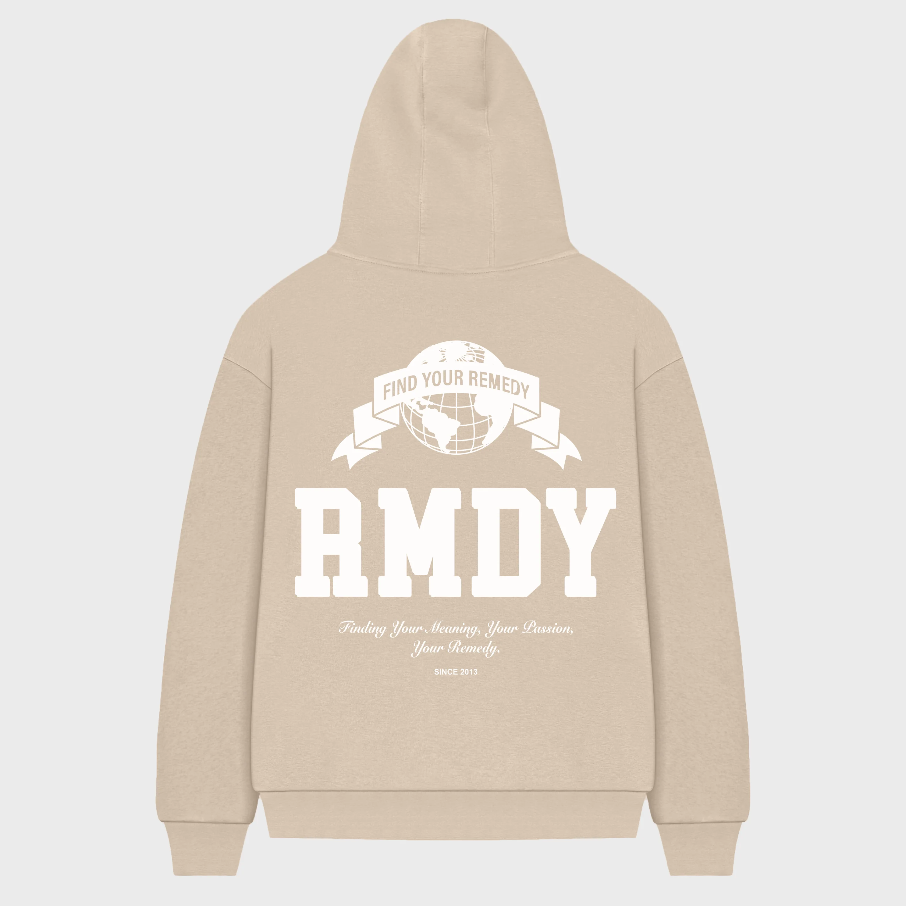 Gone Global Taupe Hoodie